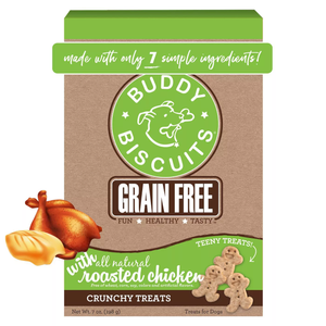 Cloud Star Grain-Free Itty Bitty Buddy Biscuits With Homestyle Peanut Butter Dog Treats, 7-Oz. Box - Pet Totality