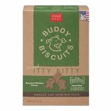 Cloud Star Original Itty Bitty Buddy Biscuits With Roasted Chicken Dog Treats, 8-Oz. Box - Pet Totality