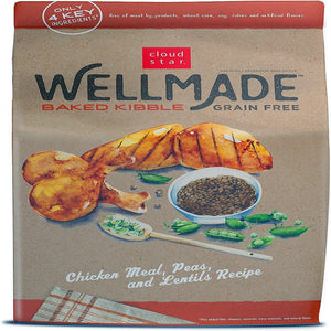 Cloud Star Wellmade Baked Chicken Meal, Peas, & Lentils Recipe Grain-Free Dry Dog Food 5# - Pet Totality