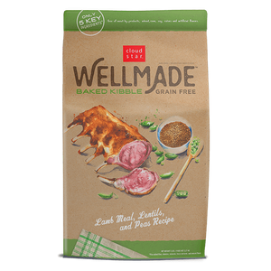 Cloud Star Wellmade Baked Lamb Meal, Lentils, & Peas Recipe Grain-Free Dry Dog Food 25# - Pet Totality