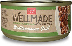 Cloud Star Wellmade Homestyle Meals Mediterranean Grill With Lamb Recipe Grain-Free Canned Dog Food 3.5Oz - Pet Totality