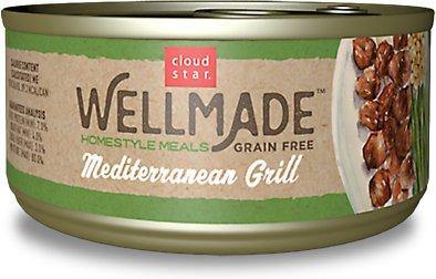 Cloud Star Wellmade Homestyle Meals Mediterranean Grill With Lamb Recipe Grain-Free Canned Dog Food 3.5Oz