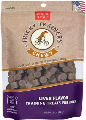 Cloudstar Dog Tricky Trainer  Chewy Liver 14 Oz - Pet Totality