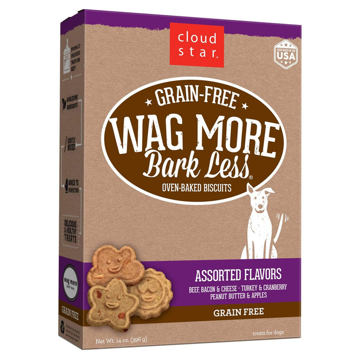 Cloudstar Wagmore Dog Grain Free Soft & Chewy Beef 5Oz