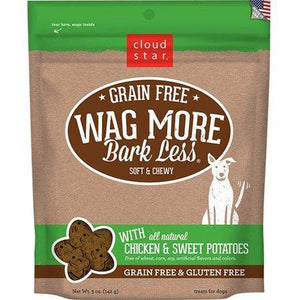 Cloudstar Wagmore Dog Grain Free Soft & Chewy Duck 5Oz - Pet Totality