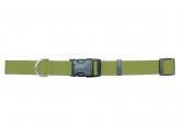 Coastal Adjustable Nylon Collar With Tuff Buckle Palm Green 5/8X14In - Pet Totality