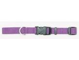 Coastal Adjustable Nylon Collar With Tuff Purple 3/4X14-20In - Pet Totality