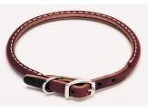 Coastal Circle T Latigo Leather Round Collar 3/8X10In - Pet Totality