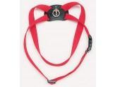 Coastal Comfort Wrap Adjustable Nylon Harnesss Red 3/4X20-30In