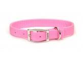 Coastal Double-Ply Nylon Collar Bright Pink 1X18In - Pet Totality
