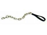 Coastal Giant Chain Traffic Leash With Nylon Handle 10Mmx30In - Pet Totality