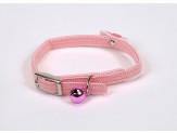 Coastal Li'L Pals Elasticized Safety Kitten Collar Jeweled Bow Pink 5/16X8In - Pet Totality
