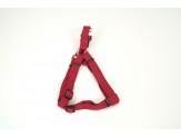 Coastal New Earth Soy Comfort Wrap Adjustable Harness Cranberry 5/8X16-24In - Pet Totality