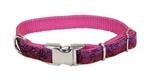 Coastal Pet Pet Attire Sparkles Adjustable Collar, 1"Pink X 18" - 26" - Pet Totality
