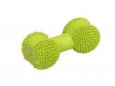 Coastal Rascals Latex Toy Dumbbell Lime 3.5In - Pet Totality