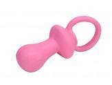 Coastal Rascals Latex Toy Pacifier Pink 4.5In - Pet Totality