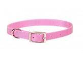 Coastal Single-Ply Nylon Collar Bright Pink 5/8X12In - Pet Totality