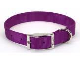 Coastal Single-Ply Nylon Collar Purple 1X18In - Pet Totality