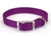 Coastal Single-Ply Nylon Collar Purple 1X20In - Pet Totality