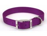 Coastal Single-Ply Nylon Collar Purple 3/4X18In - Pet Totality