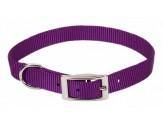 Coastal Single-Ply Nylon Collar Purple 5/8X16In - Pet Totality