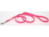 Coastal Single-Ply Nylon Leash Neon Pink 3/4X6Ft - Pet Totality