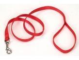 Coastal Single-Ply Nylon Leash Red 3/4X4Ft - Pet Totality