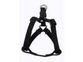 Coastal Standard Adjustable Nylon Harness Black 1X 26-38 - Pet Totality