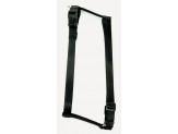 Coastal Standard Adjustable Nylon Harness Black 3/8X10-18In