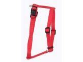 Coastal Standard Adjustable Nylon Harness Red 3/4X18-30In