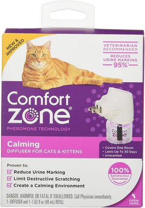 Comfort Zone Cat F3 Calming Diffuser 1Pk - Pet Totality