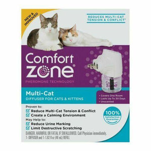 Comfort Zone Cat Multi-Cat Diffuser 1Pk - Pet Totality