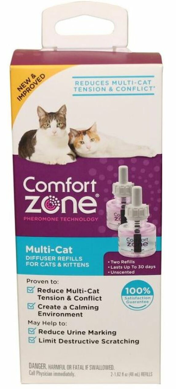 Comfort Zone Cat Multi-Cat Diffuser 2Pk