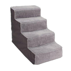 Dallas Manufacturing 4 Step Pet Step Gray 28In - Pet Totality