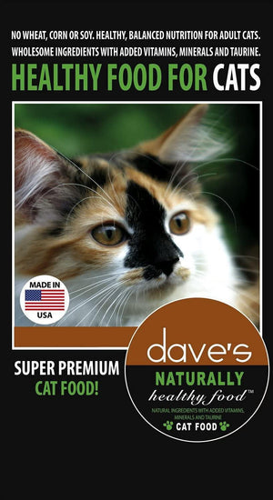 Daves Naturally Healthy Adult Cat Food 8 Lbs - Pet Totality