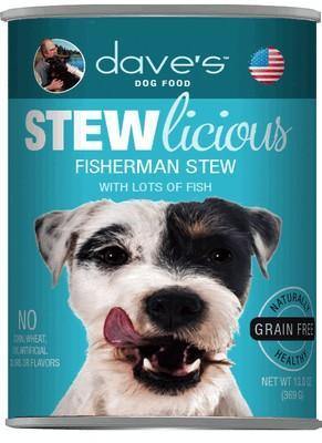 Daves Naturally Healthy Shredded Fishermans Stew Case Of 24 - Pet Totality