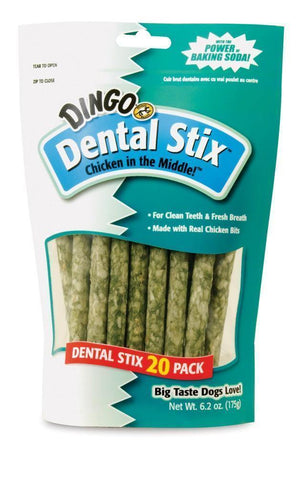 Dingo Dental Munchy Stix 20Pk - Pet Totality