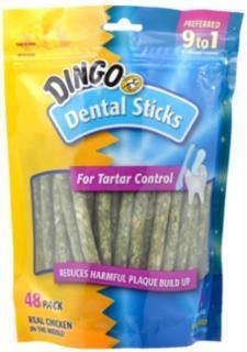 Dingo Dental Sticks 48Ct. - Pet Totality