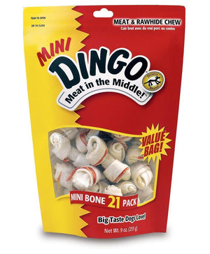 Dingo Mini White Value Bag 21Pk - Pet Totality