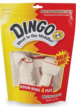 Dingo Small White Value Bag 9Oz 6Pk - Pet Totality