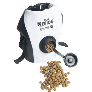 Dog Helios 'Grazer' Waterproof Outdoor Travel Dry Food Dispenser Bag - Pet Totality