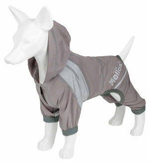 Dog Helios  'Namastail' Lightweight 4-Way Stretch Breathable Full Bodied Performance Yoga Dog Hoodie Tracksuit - Pet Totality