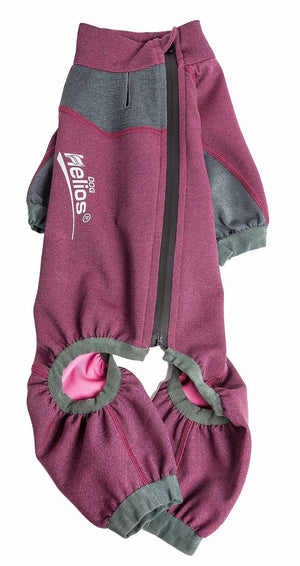 Dog Helios  'Rufflex' Mediumweight 4-Way-Stretch Breathable Full Bodied Performance Dog Warmup Track Suit - Pet Totality