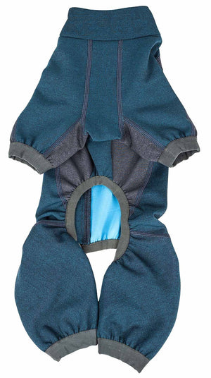 Dog Helios  'Rufflex' Mediumweight 4-Way-Stretch Breathable Full Bodied Performance Dog Warmup Track Suit - Pet Totality