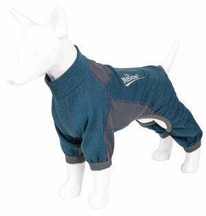 Dog Helios  'Rufflex' Mediumweight 4-Way-Stretch Breathable Full Bodied Performance Dog Warmup Track Suit - Pet Totality