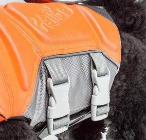 Dog Helios  'Tidal Guard' Multi-Point Strategically-Stitched Reflective Pet Dog Life Jacket Vest - Pet Totality