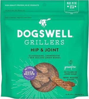 Dogswell Dog Hip & Joint Grillers Grain Free Duck 20Oz - Pet Totality
