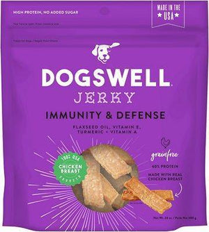 Dogswell Dog Immune Defense Jerky Grain Free Chicken 24Oz - Pet Totality