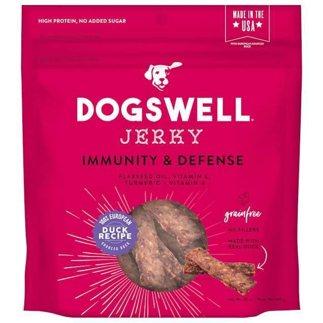 Dogswell Immune & Defense Jerky Grain-Free Duck  20 Oz.