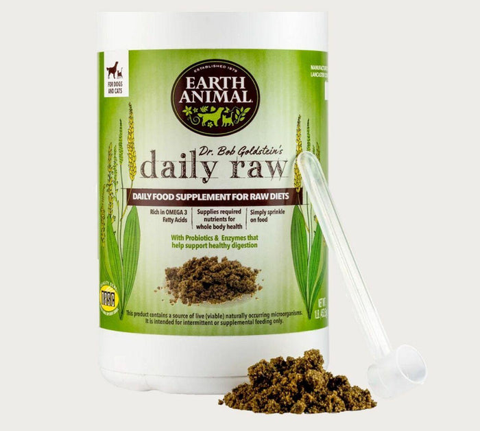 Earth Animal Daily Raw Food Nutritional Supplement - 1 Lb.